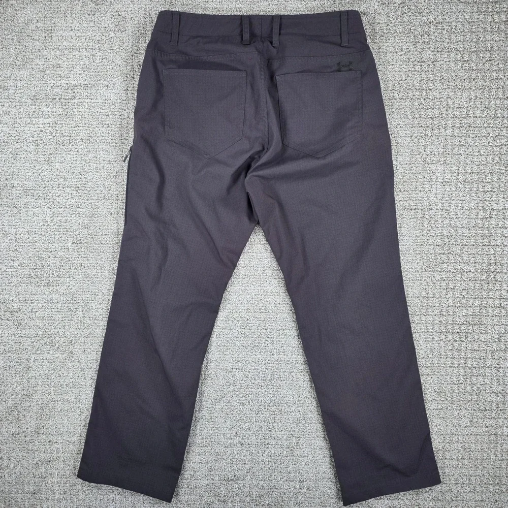 Under Armour UA Storm Mens Loose Fit Ripstop Pants Green 34x30 *READ